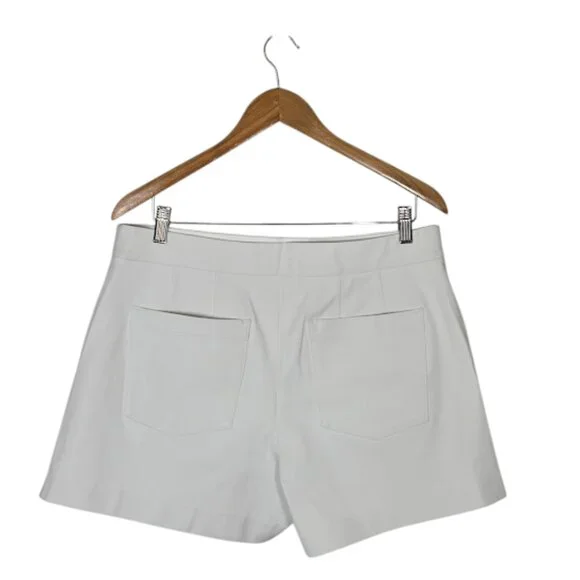 SPANX Women’s White Stretch Tailored Shorts 4'' Size XL  NWT - Picture 5 of 9